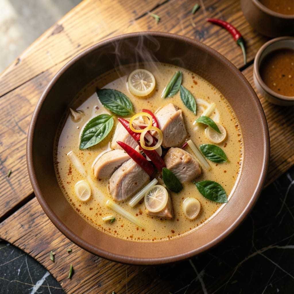 Wicked Thai Chicken Soup Recipe: Aromatic Coconut Lime Infusion