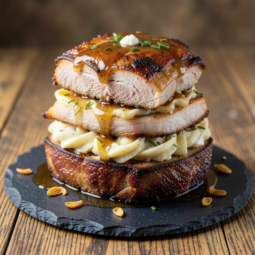 3 Layer Pork Recipe: Stacked Savory Layers of Crispy, Tender, and Creamy Bliss
