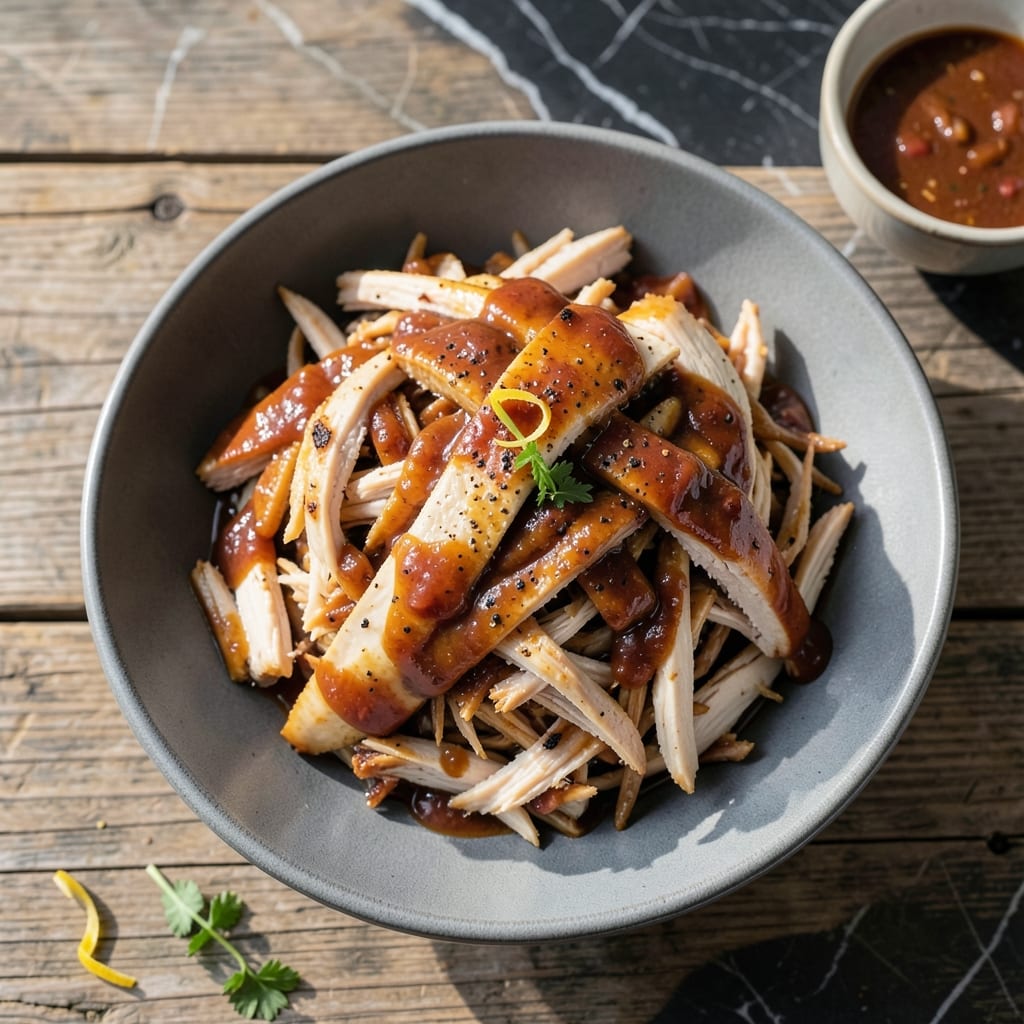 Pulled Chicken BBQ Recipe: Smoky Sweetness for Sandwiches