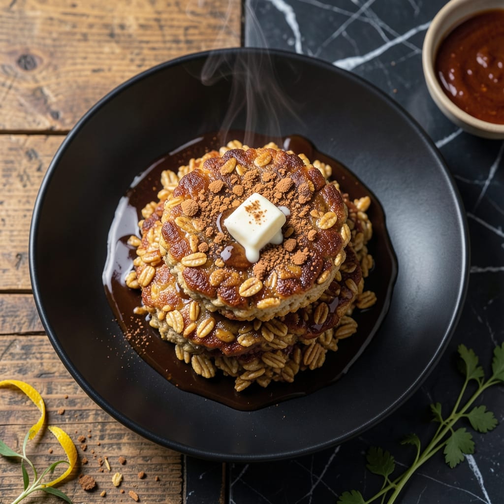 Fried Oatmeal Recipe: Crispy Edges and Warm Spiced Centers