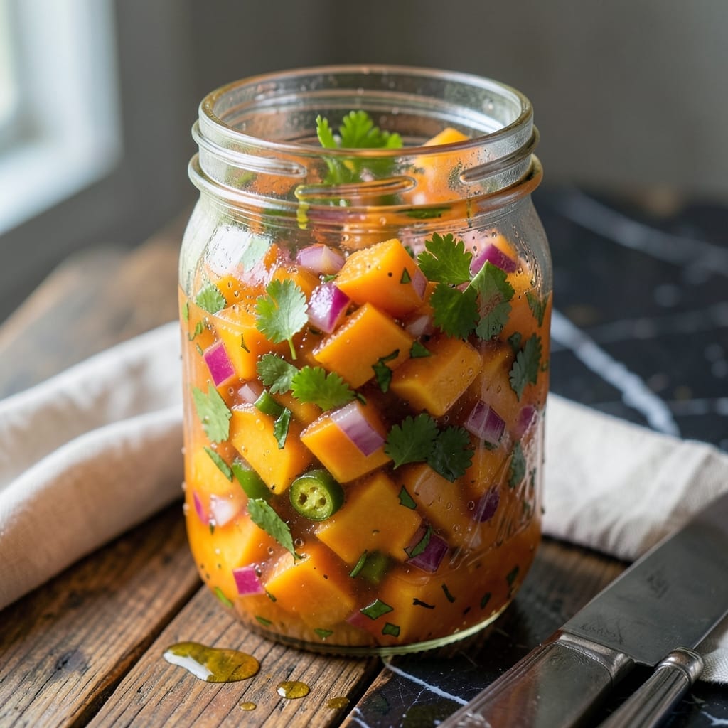 Peach Salsa Recipe Canning: Sweet and Spicy Preserved in Jars