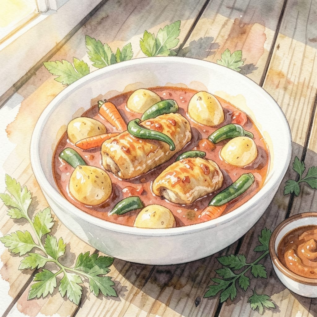 Chicken Caldereta Recipe Panlasang Pinoy: Rich Tomato Stew with Tender Meat
