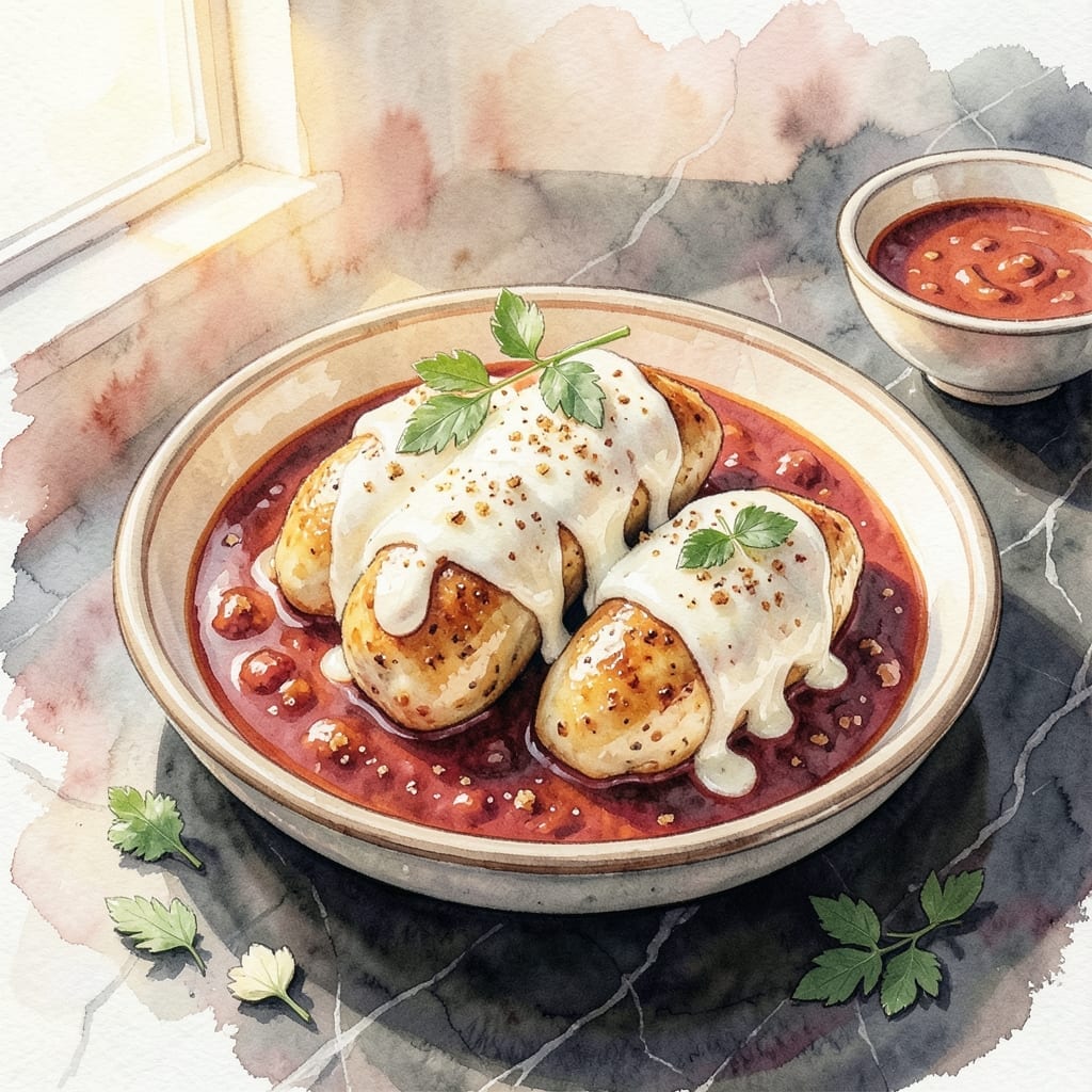 Chicken Parm Recipe Without Bread Crumbs: Cheesy Crispy Topping Trick