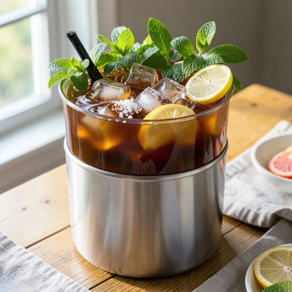 5-Gallon Sweet Tea Recipe: Bold Southern Flavor for Crowds