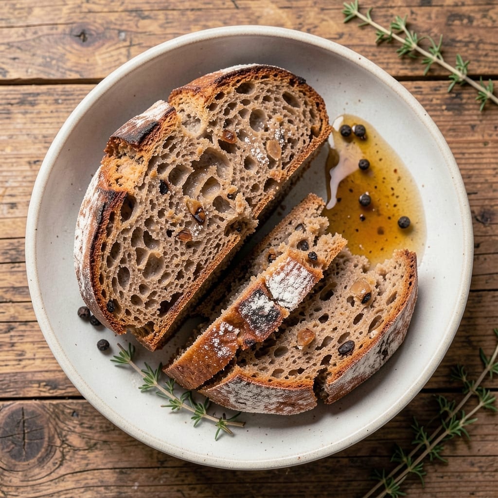 100 Percent Rye Bread Recipe: Crusty Crunch and Tangy Depth in One Tin