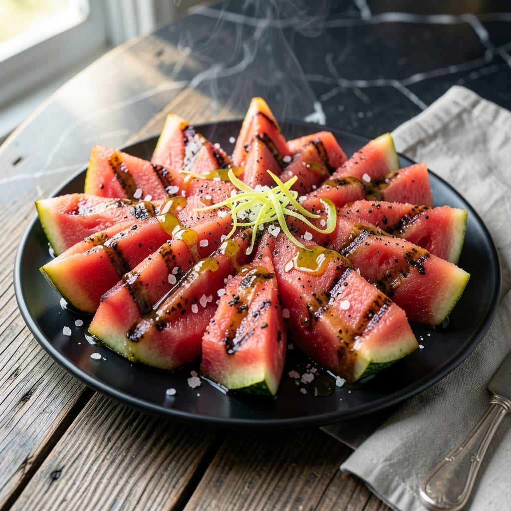 BBQ Watermelon Recipe: Smoky Sweetness with Charred Crispness