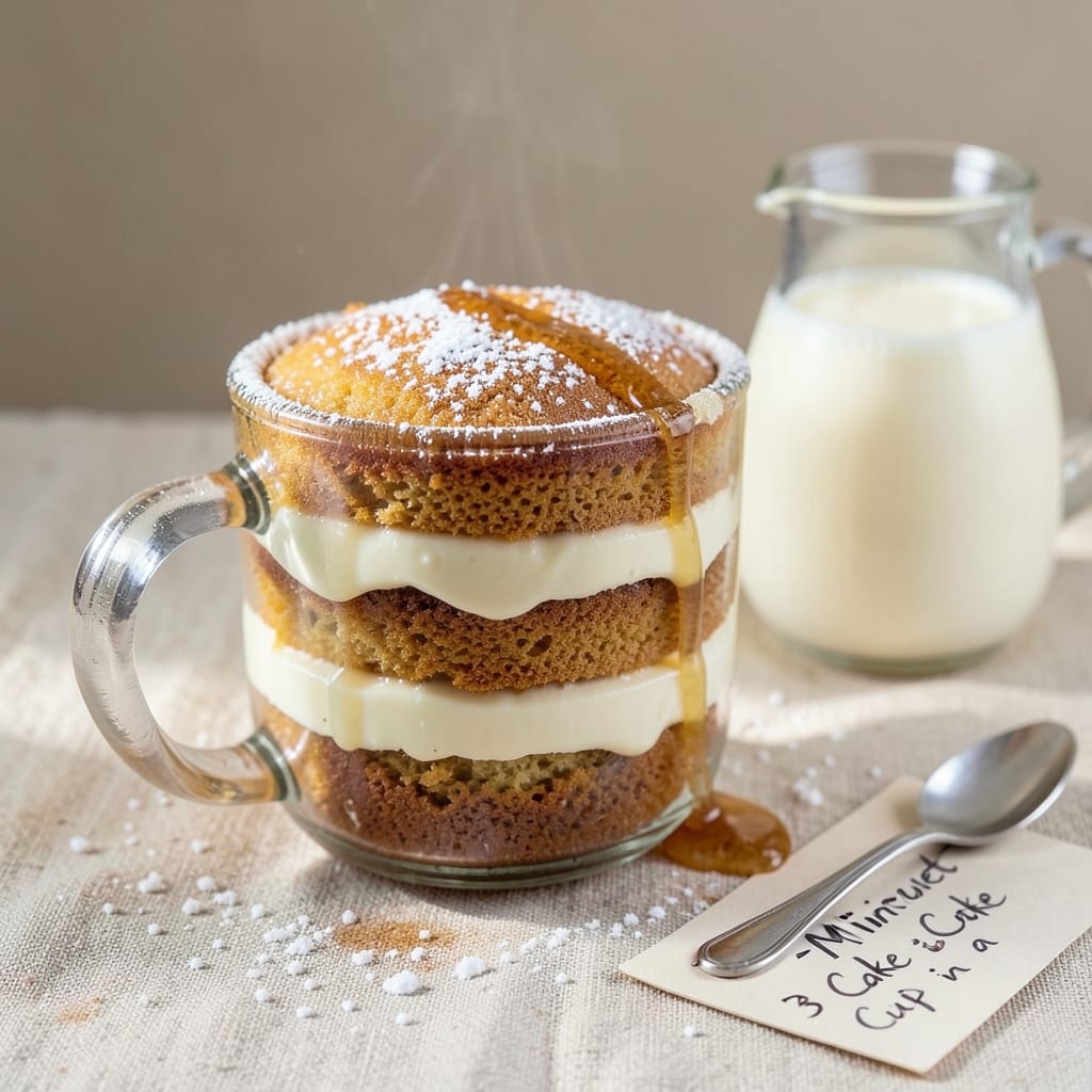 3-Minute Cake in a Cup Recipe: Single-Serve Decadence Without the Wait 3-Minute Cake in a Cup Recipe: Single-Serve Decadence Without the Wait