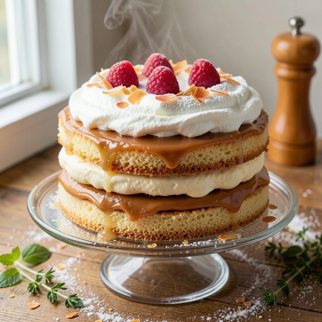 3 Milk Cake Mexican Recipe: Spiced Vanilla Layers With Crisp Fondant Crown