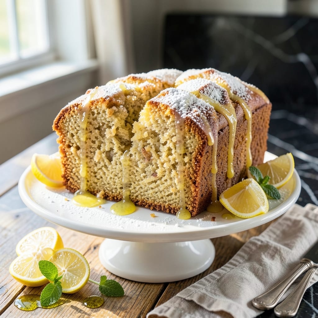 Paula Deen's Lemon Pound Cake Recipe: Dense Citrus Bliss with Glaze