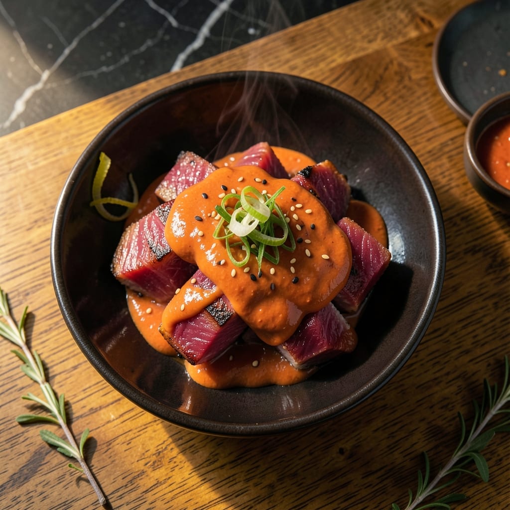 Tanioka's Spicy Ahi Recipe: Hawaiian-Style Seared Tuna With Bold Kick
