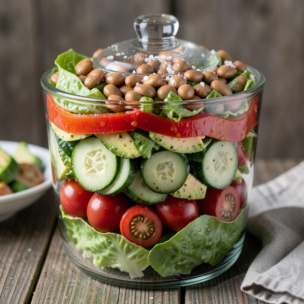 24 Hour Layered Lettuce Salad Recipe: Crisp Layers That Stay Fresh All Day