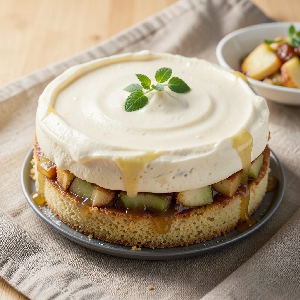 2-Ingredient Apple Mousse Cake Recipe: Stable Stacks With Zero Fondant Wobble