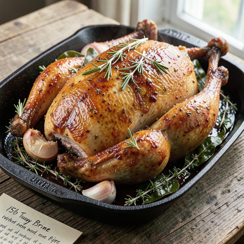 15lb Turkey Brine Recipe: Moist and Juicy Holiday Masterpiece