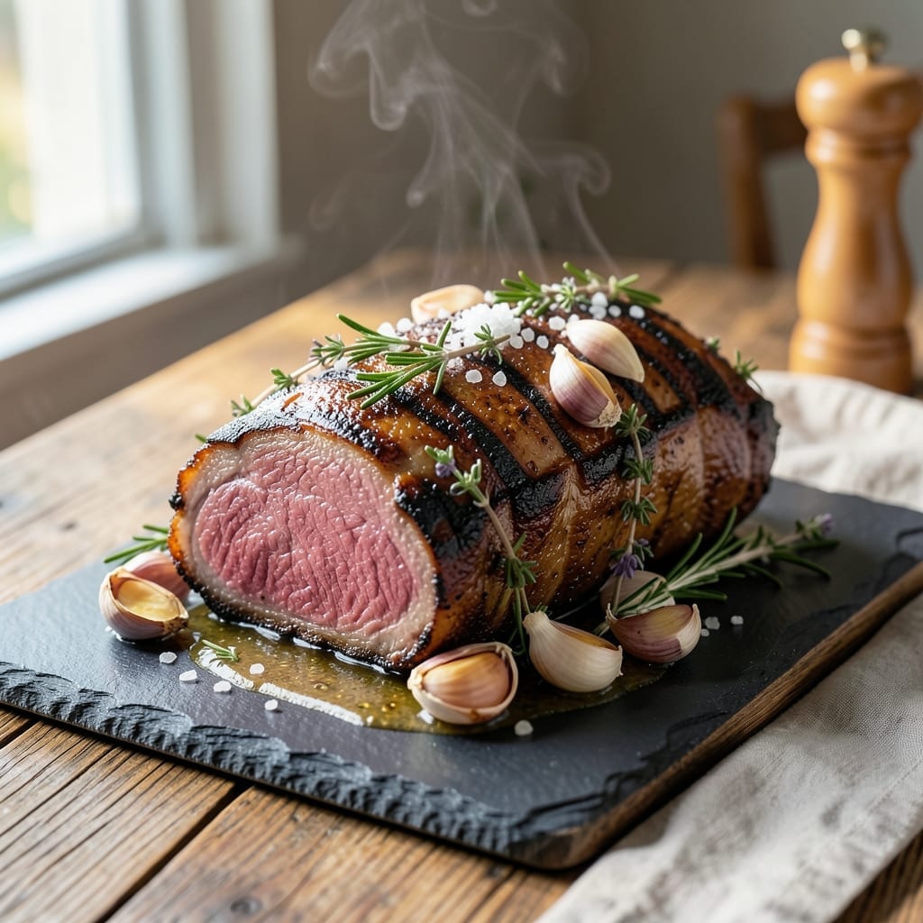 3-Lb Sirloin Tip Roast Recipe: Reverse-Seared to Juicy, Caramelized Crust