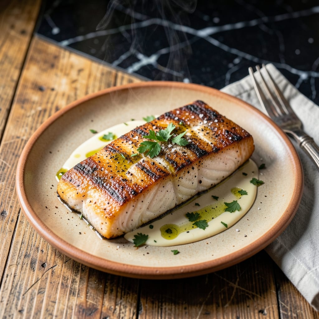 Ling Cod Recipe: Flaky White Fish with Lemon Butter Sauce