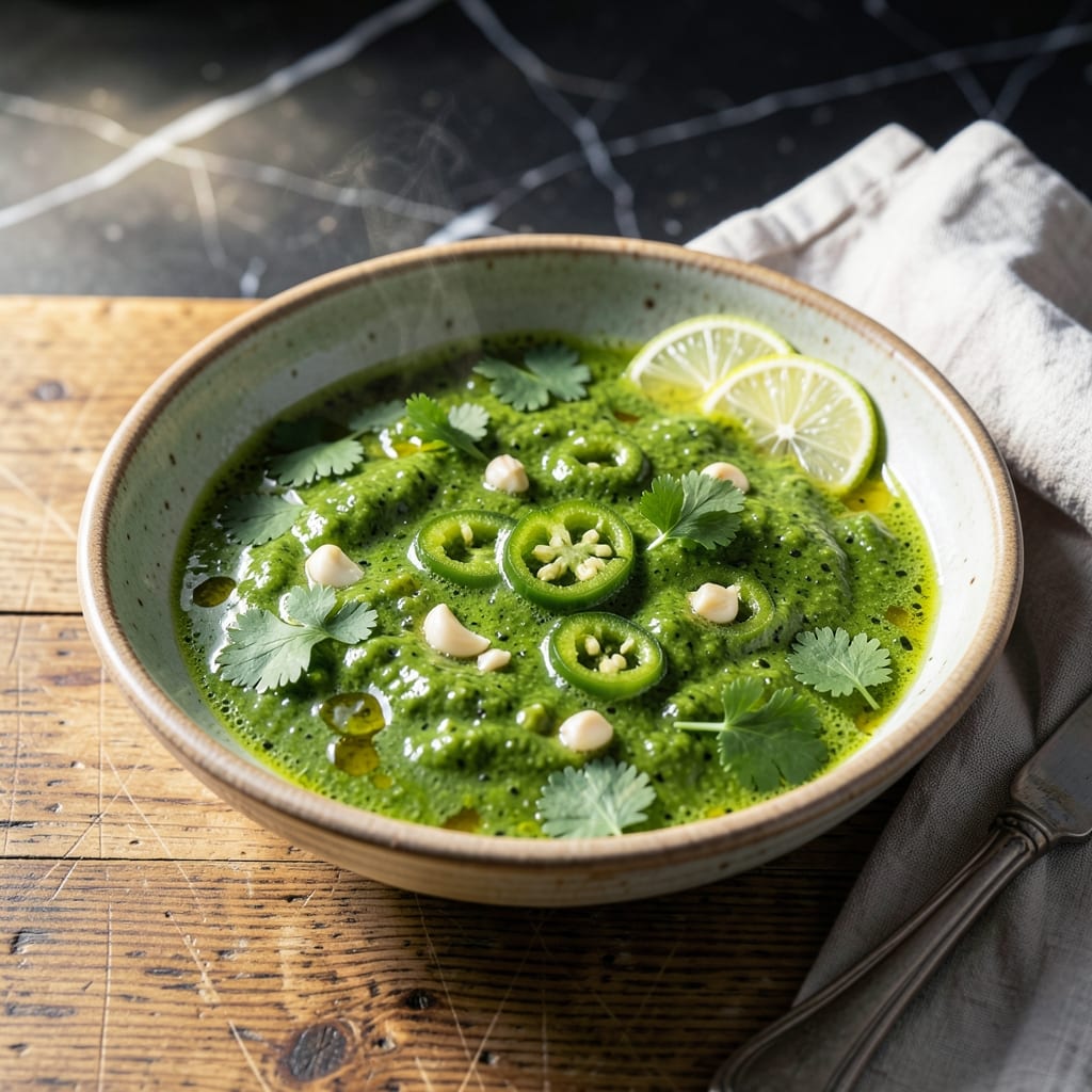Jalapeno Tree Green Sauce Recipe: Zesty Herb-Infused Drizzle