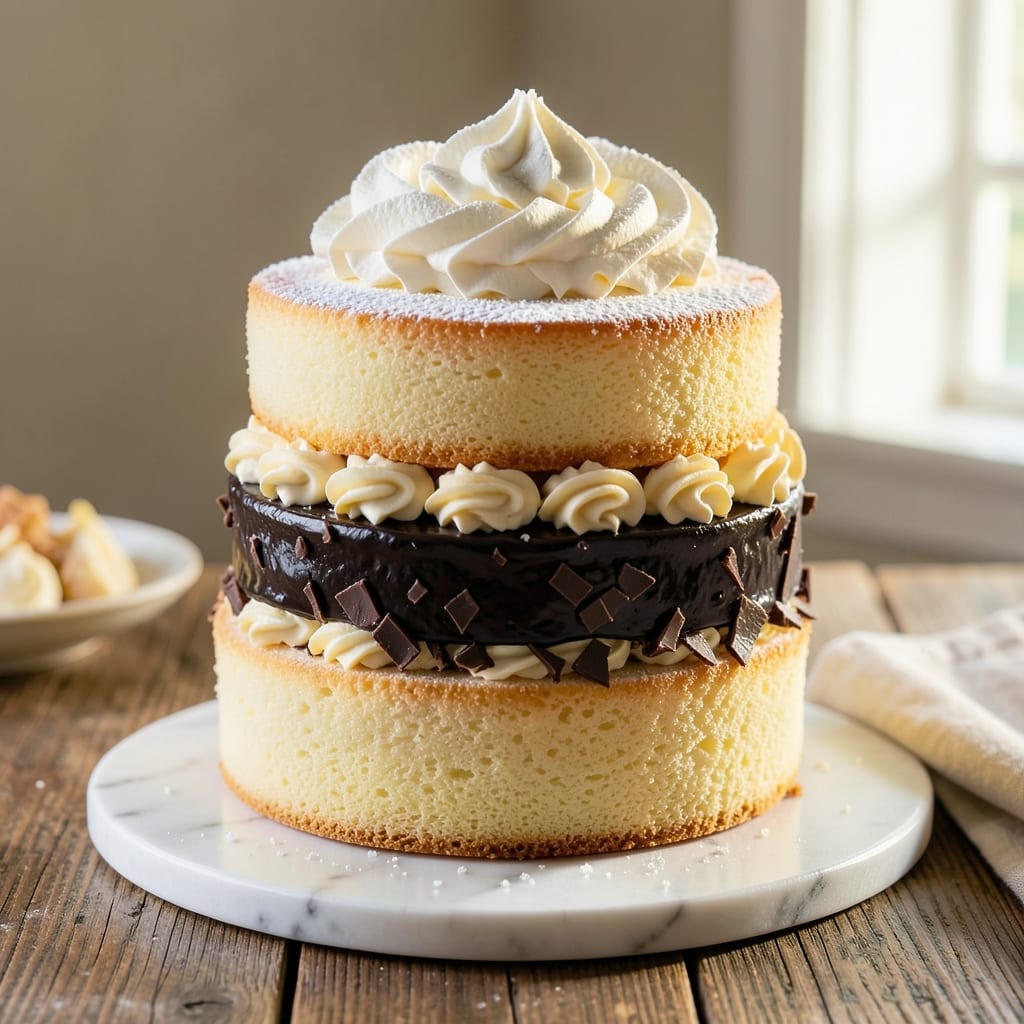 3 Layer 6 Inch Cake Recipe: Vanilla Buttercream Rivers Over Ultra-Stable Layers