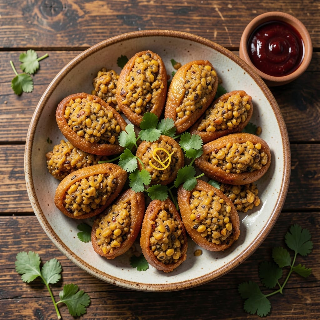Club Kachori Recipe: Spiced Lentil-Stuffed Pastry Delight Club Kachori Recipe: Spiced Lentil-Stuffed Pastry Delight
