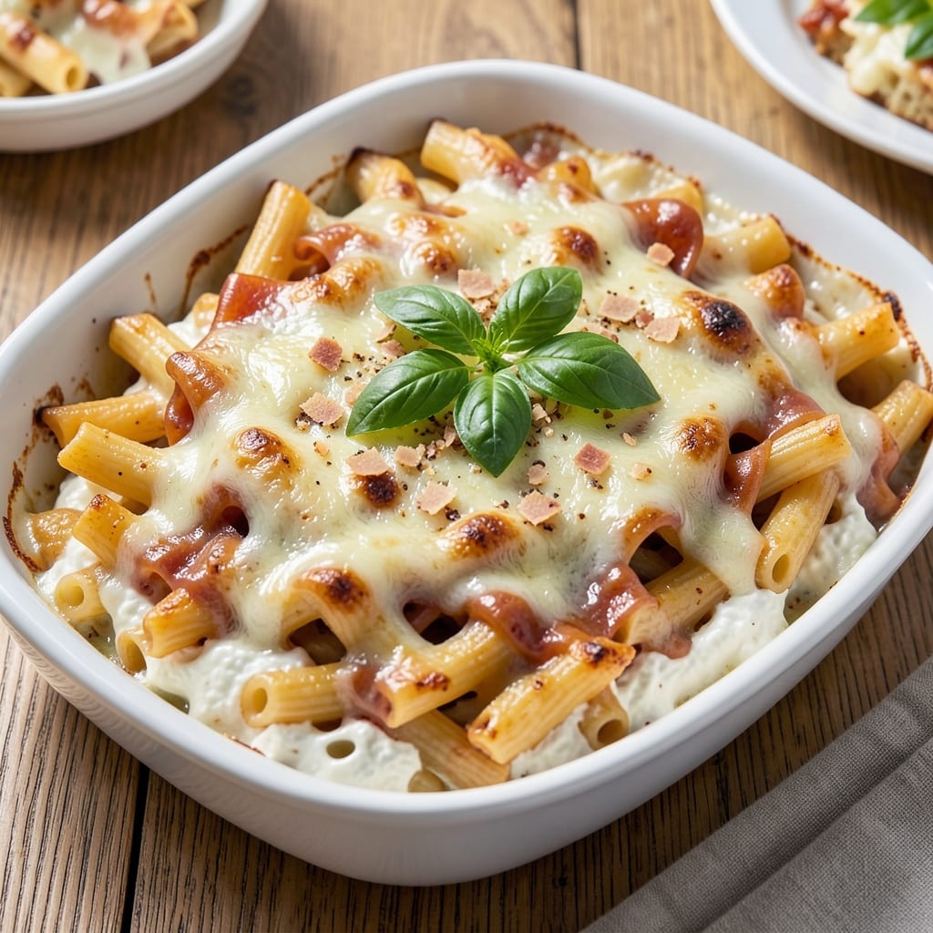 4 Cheese Baked Ziti Recipe: Gooey Layers and Melty Perfection in One Bake