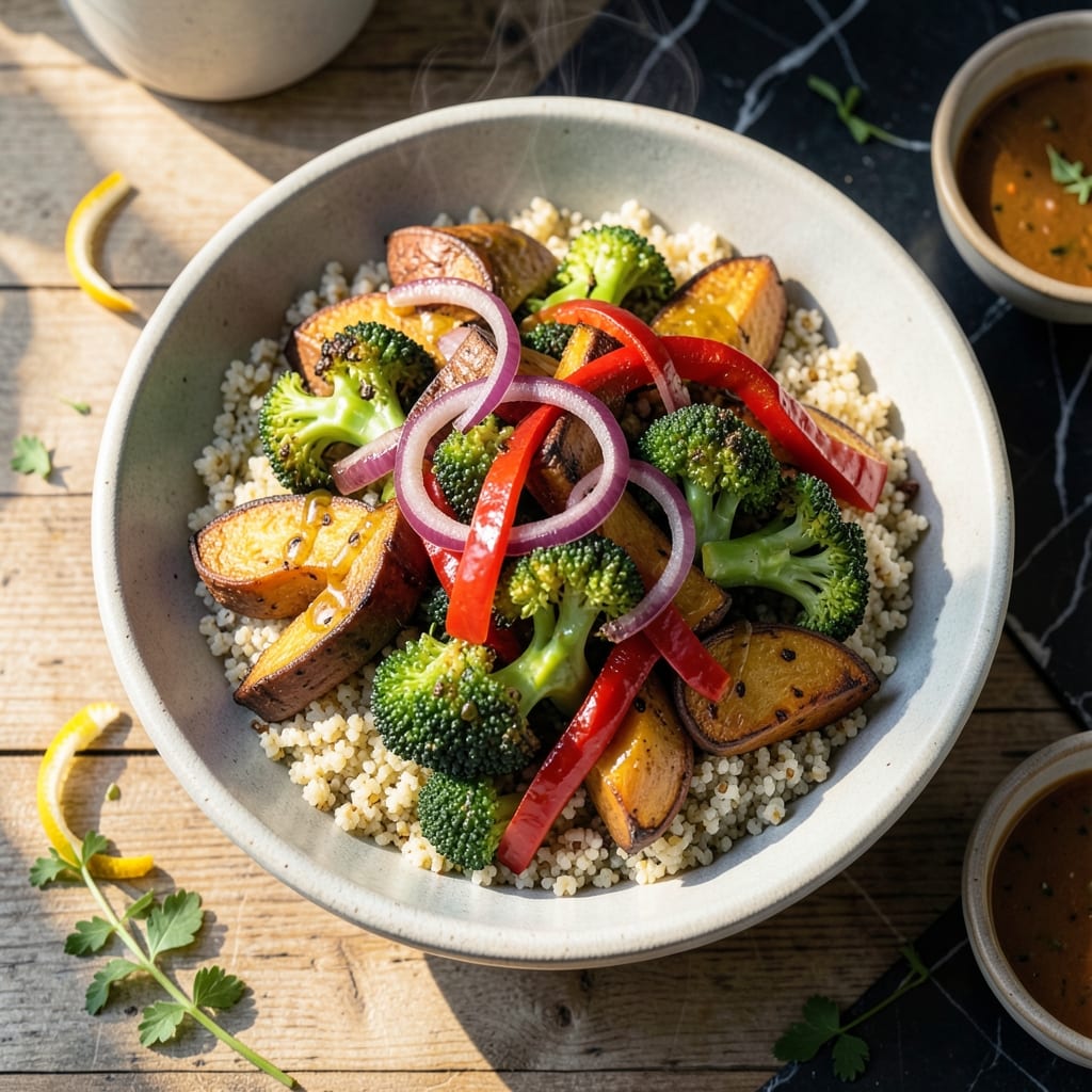 54th Street Power Grain Bowl Recipe: Nutty Quinoa and Veggie-Packed Energy