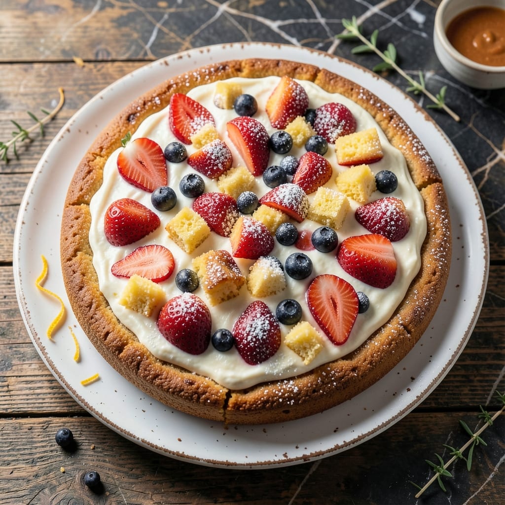 Pizza Ranch Dessert Pizza Recipe: Sweet Cream Cheese Frosted Indulgence