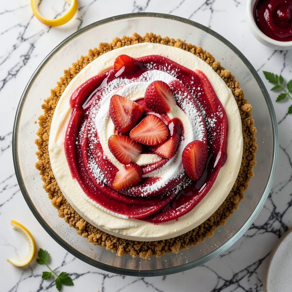 Frozen Strawberry Cheesecake Recipe: No-Bake Summer Dream