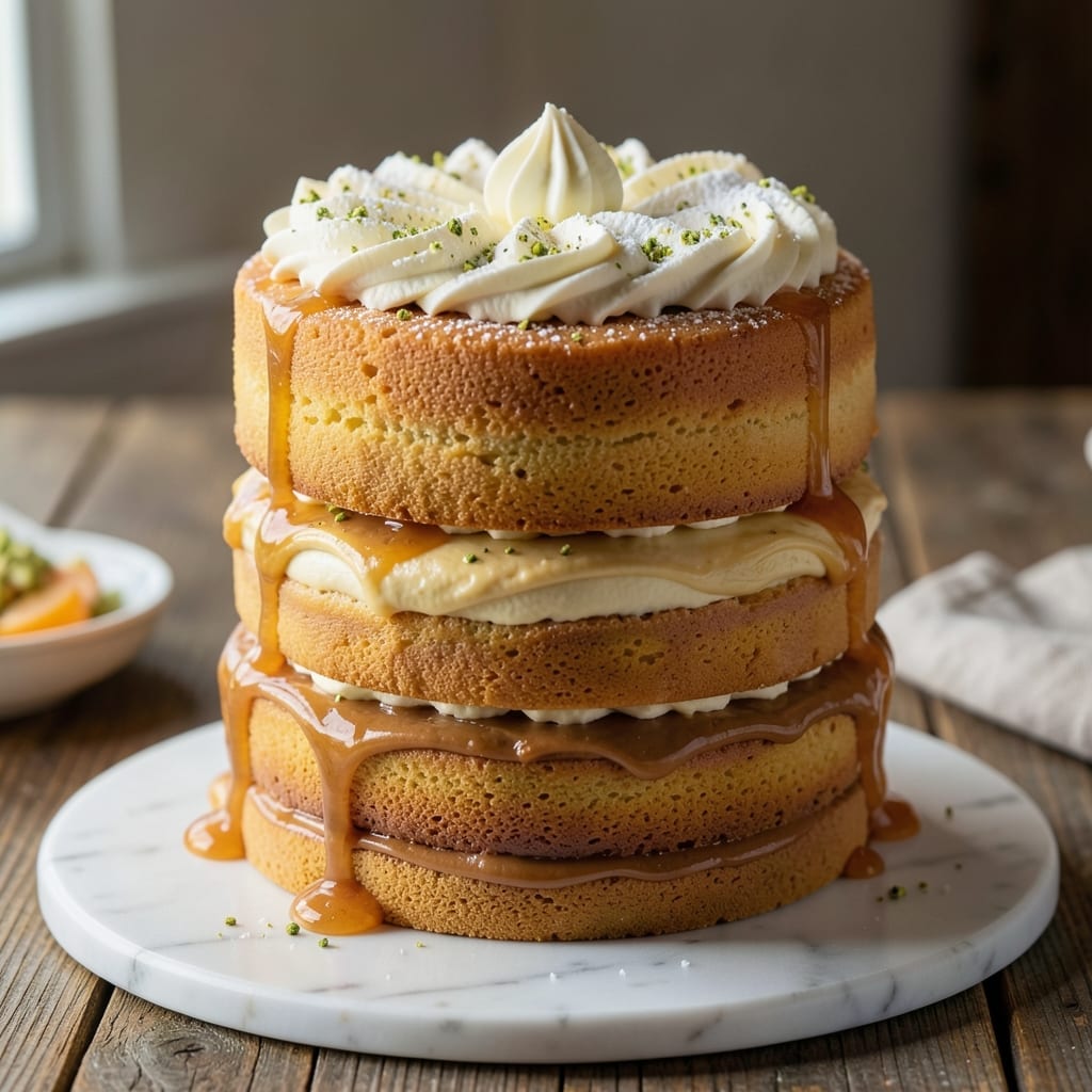 3 Layer Magic Custard Cake Recipe: Towering Fondant Crown Without the Wobble