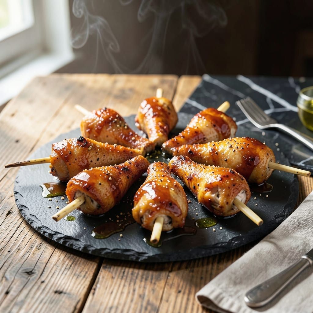BBQ Chicken Lollipops Recipe: Stick-to-Your-Fingers Goodness