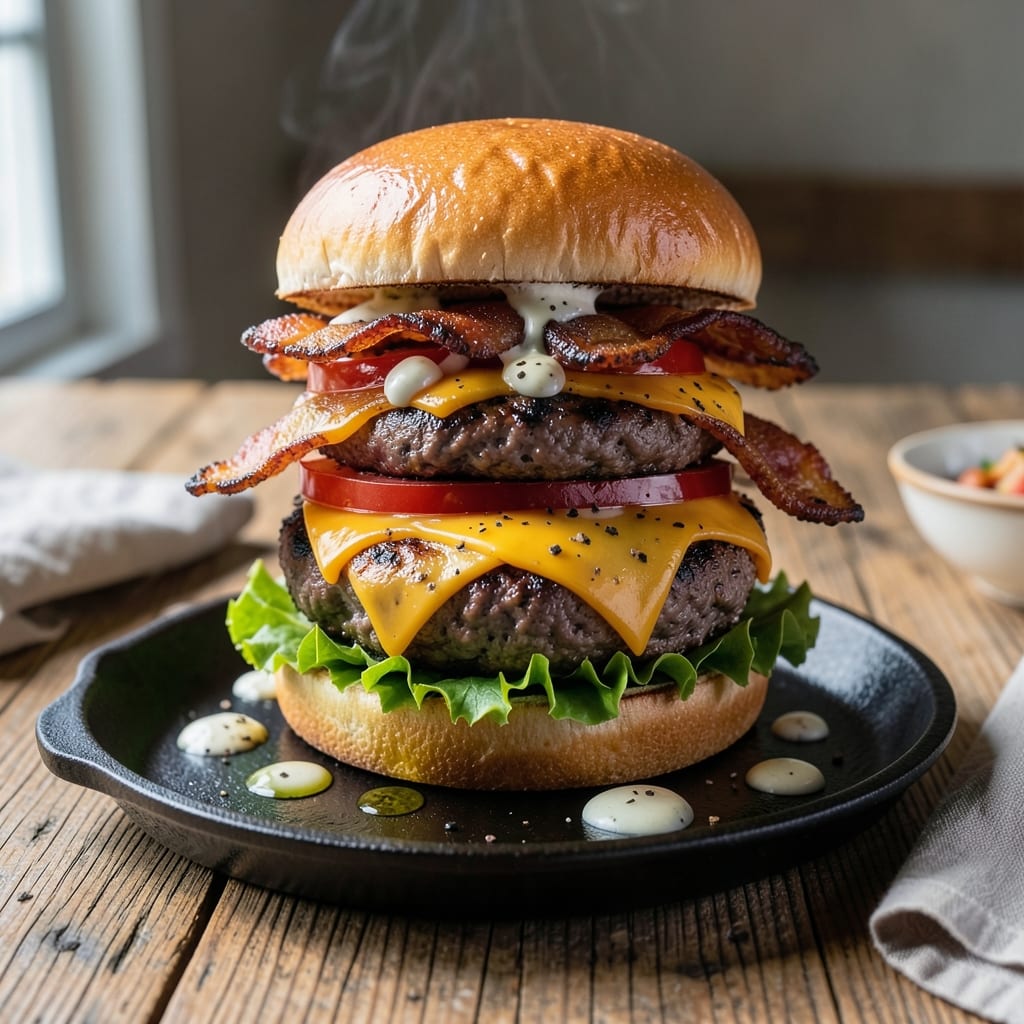 Burger in Oven Recipe: Juicy Patties Without the Grill