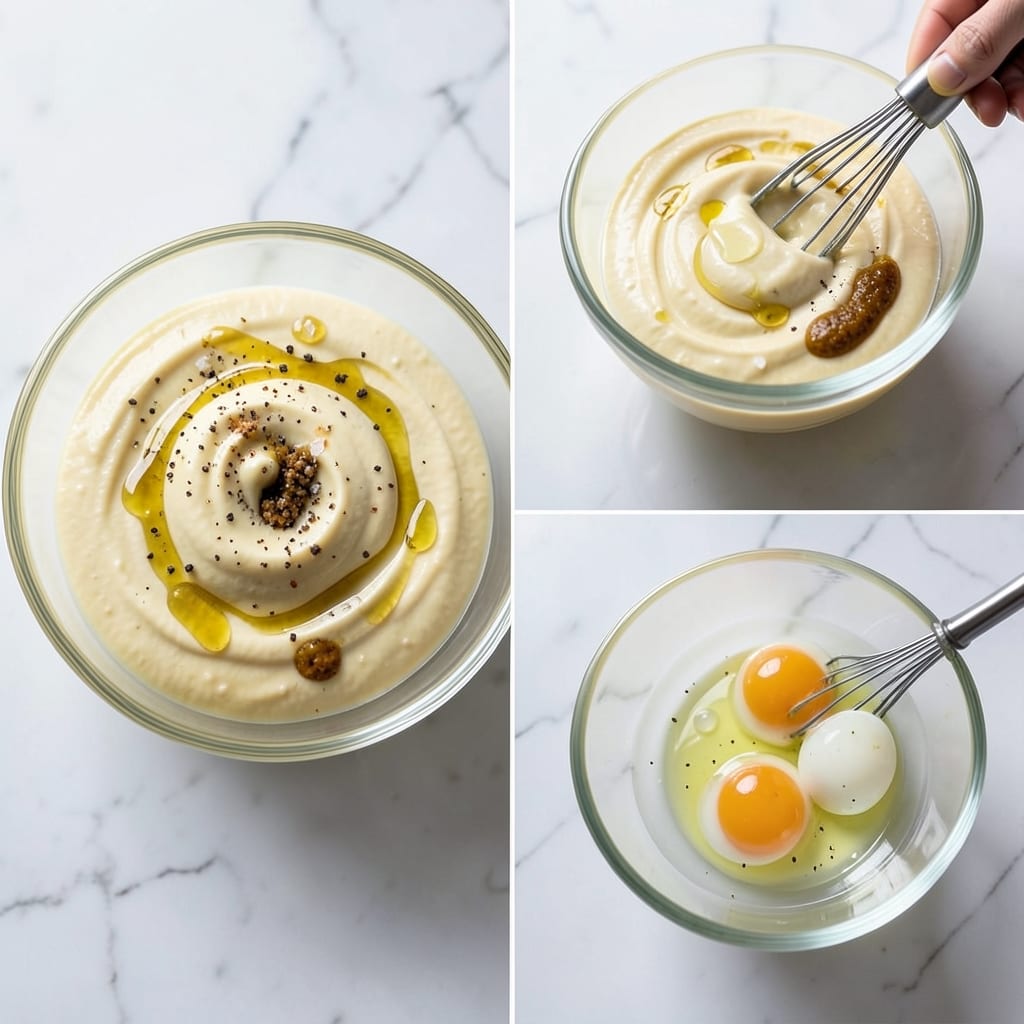 2-Egg Yolks Mayonnaise Recipe: Ultra-Smooth Emulsion Without Fail