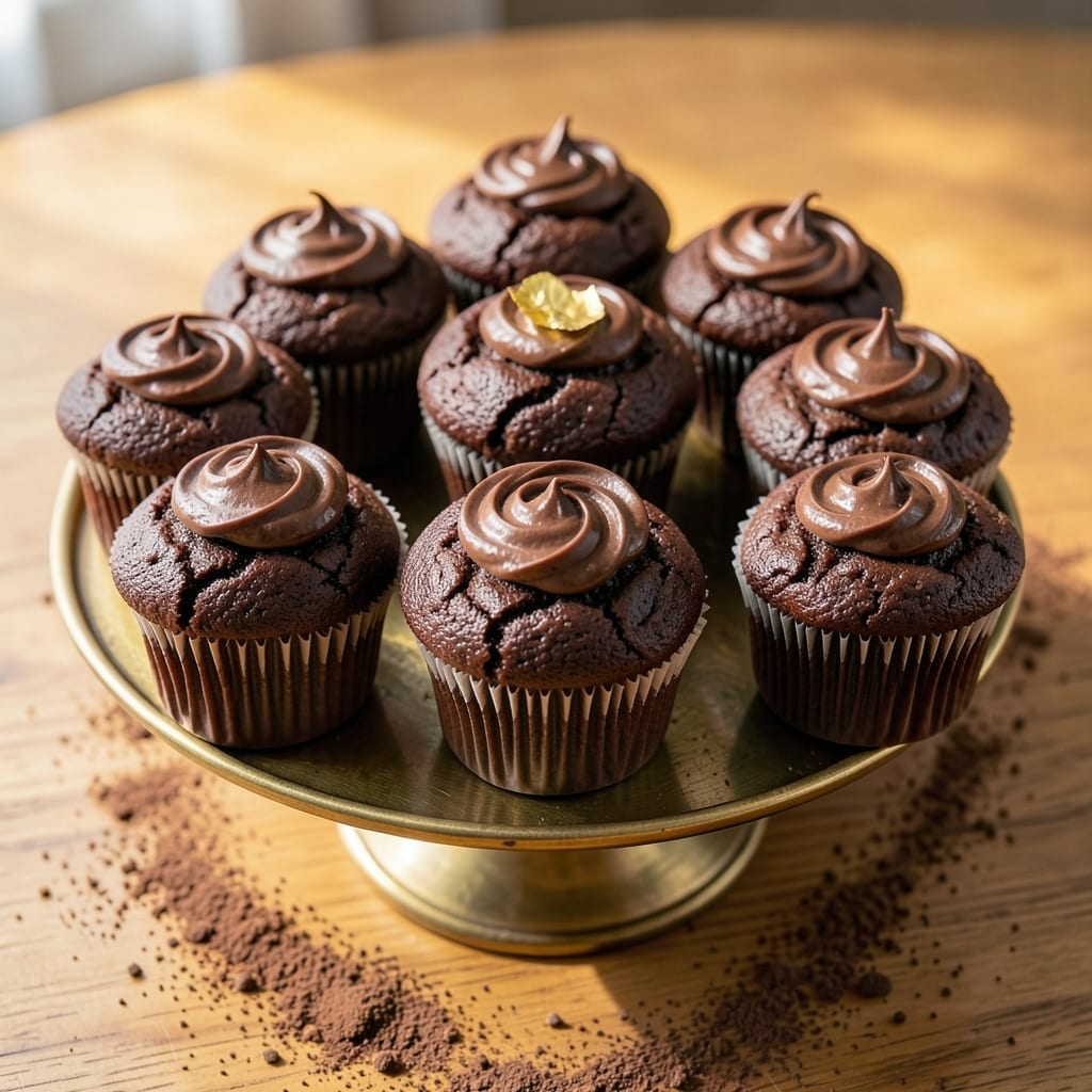 Twelve Chocolate Cupcakes Recipe Without Buttermilk: Rich Moisture From Sour Cream Swap