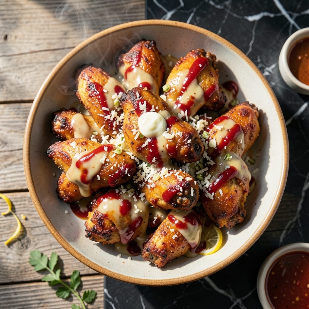 Buffalo Wild Wings Garlic Parmesan Chicken Oven Recipe: Zesty Baked Wings With Cheesy Garlic Crust