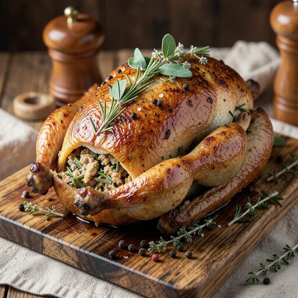 5 Pound Turkey Recipe: Herb-Crusted Roast With Juicy, Golden Skin