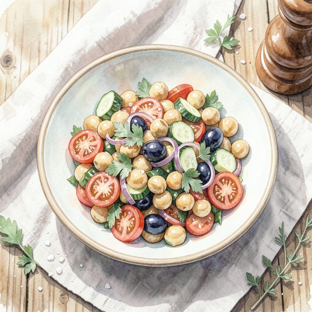 Best Chickpea Salad Recipe Ever: Mediterranean Freshness in Every Bite