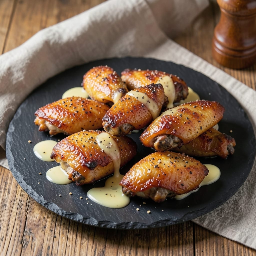 3-Ingredient Baked Chicken Wings Recipe: Crispy Skin, Juicy Meat in 25 Minutes