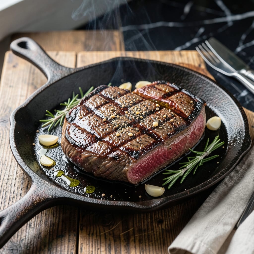 BBQ Sirloin Steak Recipe Grill: Charred Crust with Smoky Depth