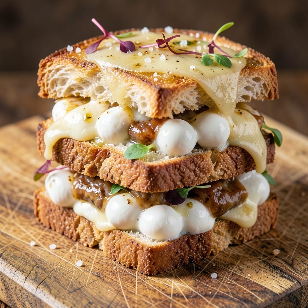 3 Cheese Sandwich Recipe: Melted Gooey Layers in 5 Minutes