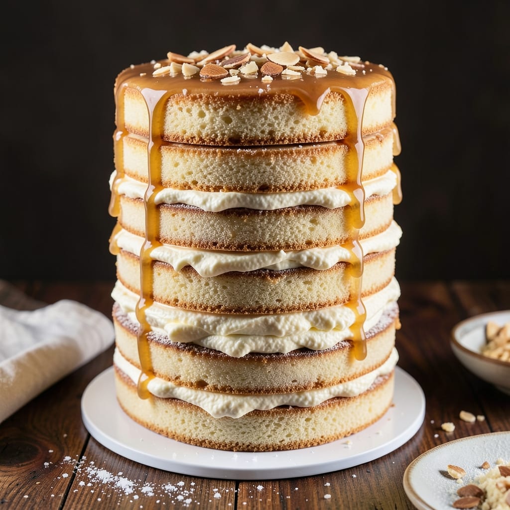 15 Layer Cake Recipe: Fondant-Bridged Stability for Towering Elegance
