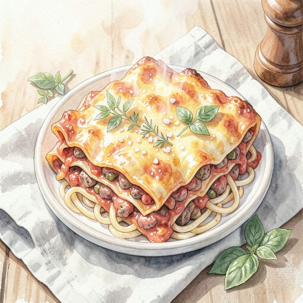 Best Lasagna Recipe Ever: Layered Cheesy Béchamel Bliss