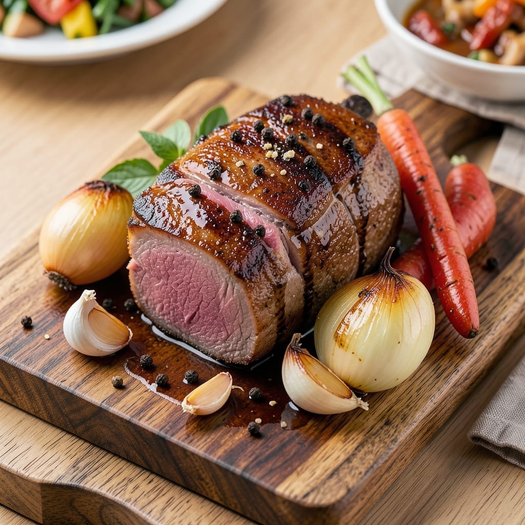 3lb Eye Round Roast Recipe: Slow-Braised to Juicy, Fork-Tender Magic