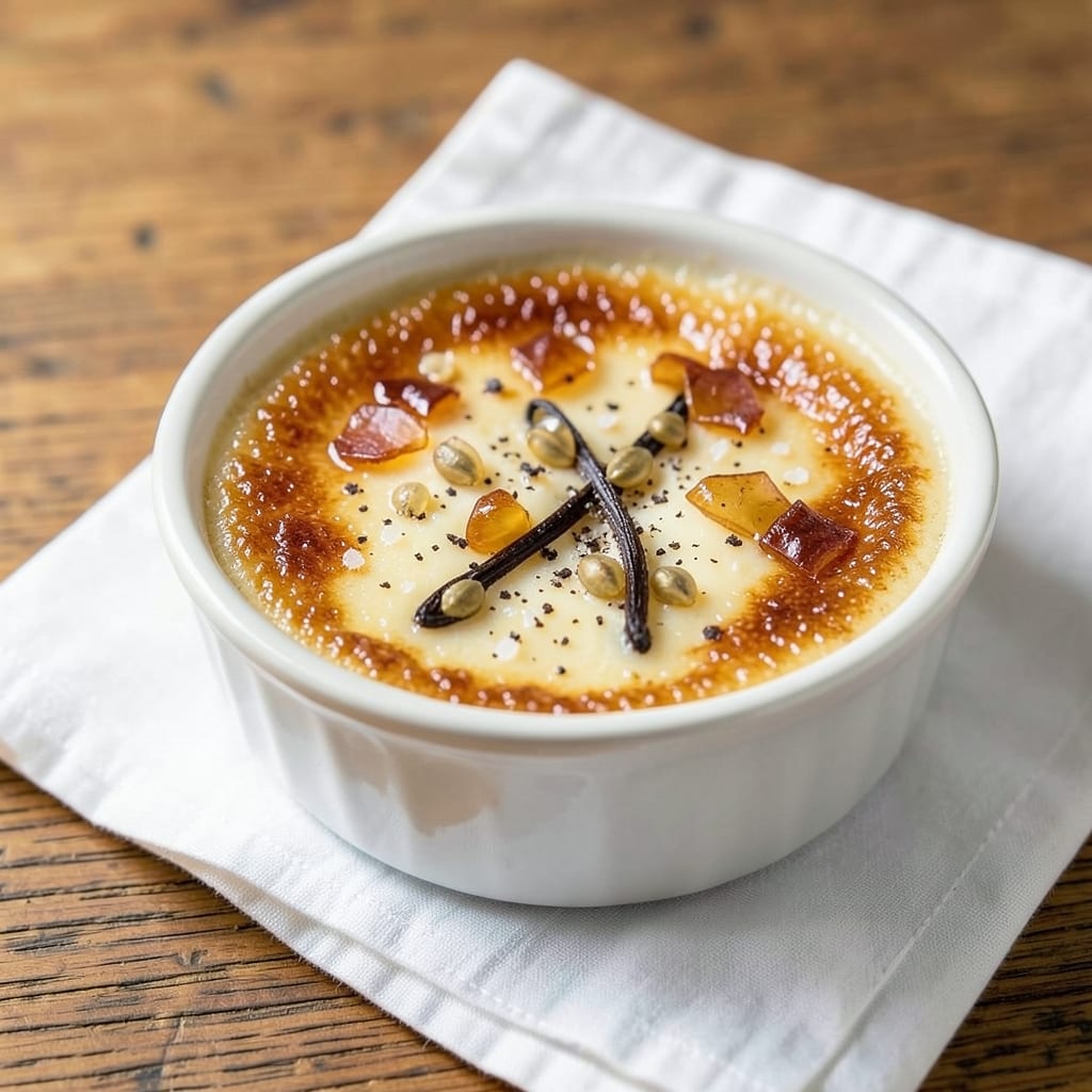 4 Egg Yolk Crème Brûlée Recipe: Silky Vanilla Core With Caramelized Sugar Crunch 4 Egg Yolk Crème Brûlée Recipe: Silky Vanilla Core With Caramelized Sugar Crunch