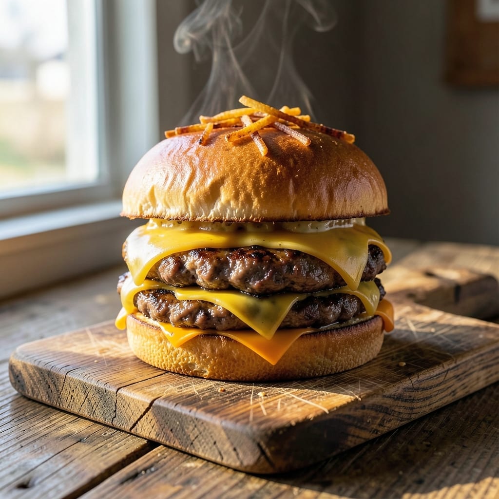 5 Guys Grilled Cheese Burger Recipe: Crispy-Edged, Melty-Centered Stacks in 10 Minutes 5 Guys Grilled Cheese Burger Recipe: Crispy-Edged, Melty-Centered Stacks in 10 Minutes