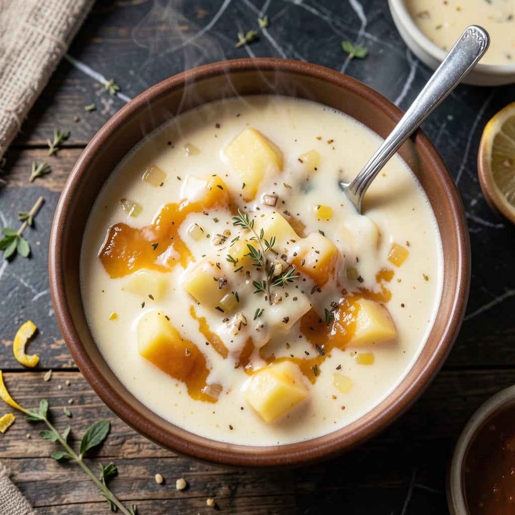 Cracker Barrel Potato Soup Recipe: Creamy Loaded Baked Potato Flavor