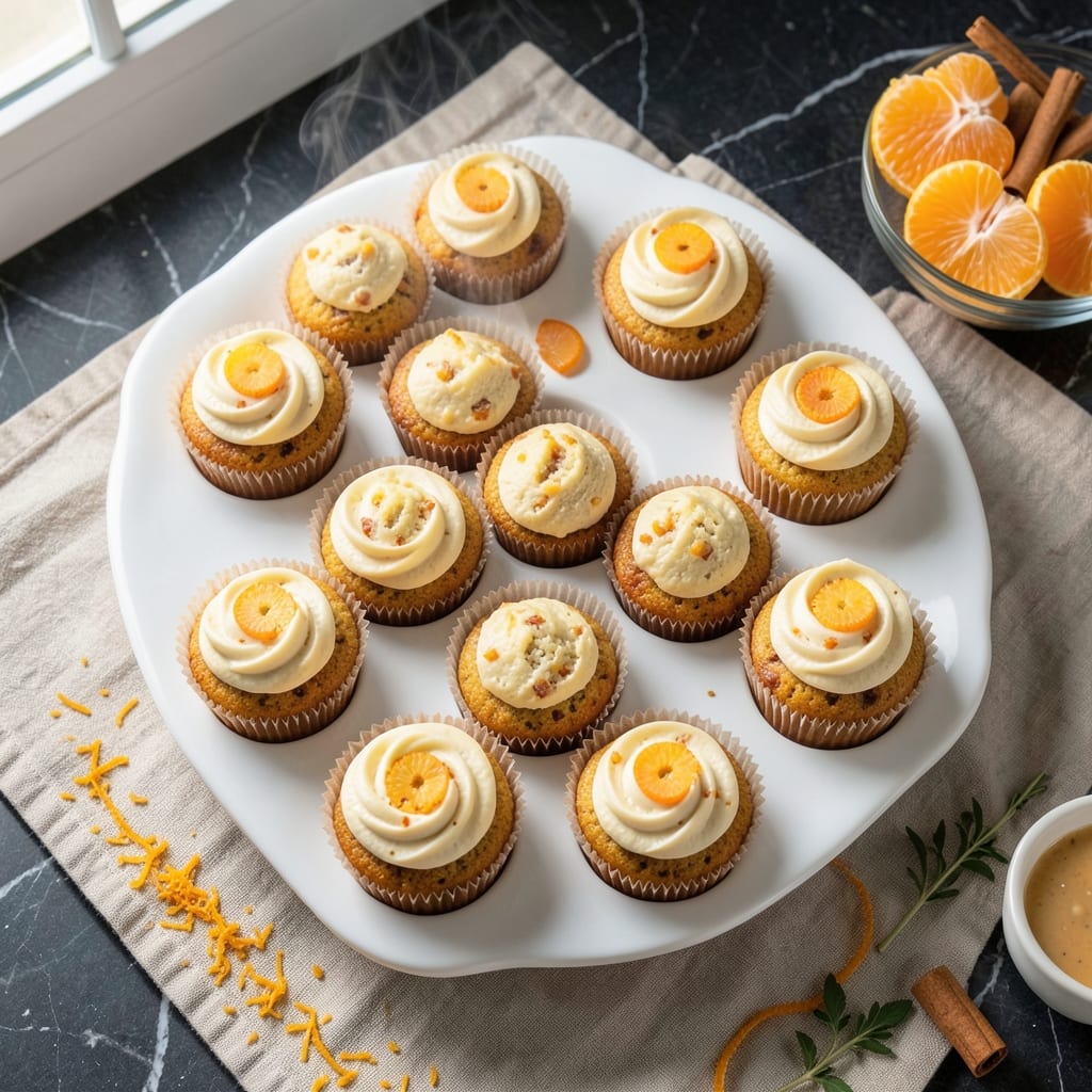 24 Carrot Cake Cupcakes Recipe: Fondant Crowns That Stay Perfectly Stacked