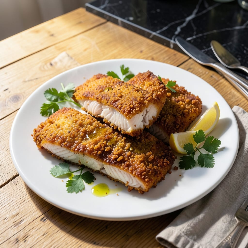 Breaded Fish Recipe: Crispy Coating with Tender Flaky Fish