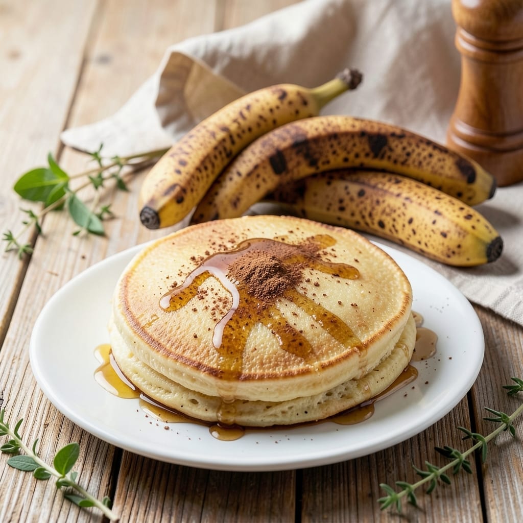 3-Ingredient Banana Pancake Recipe Without Eggs: No-Fuss Fluffiness with Just Bananas and Spice