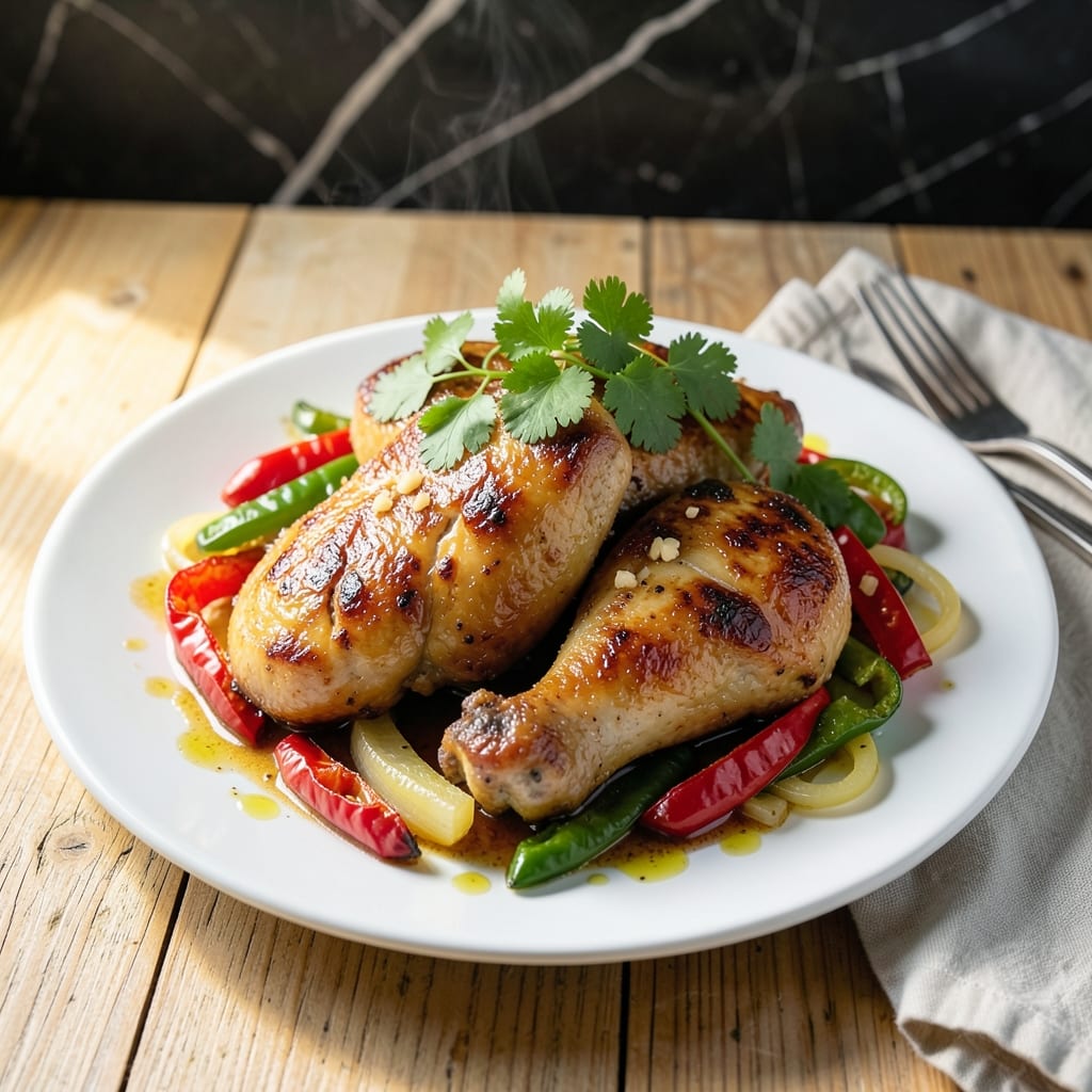 Costa Rican Chicken Recipe: Zesty Salsa Lizano Infused Dish
