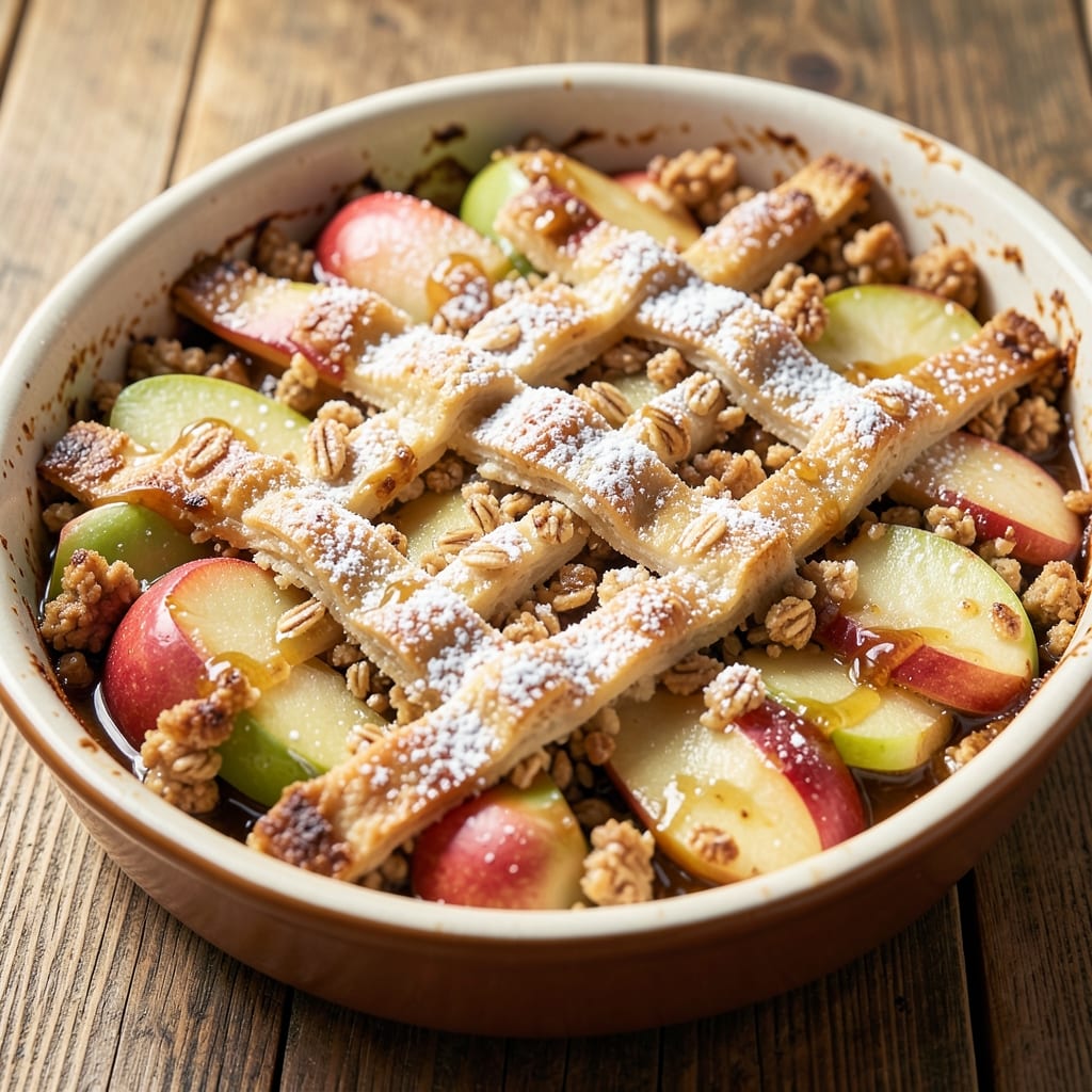4 Apple Crumble Recipe: Spiced Topping and Warm Cinnamon Harmony