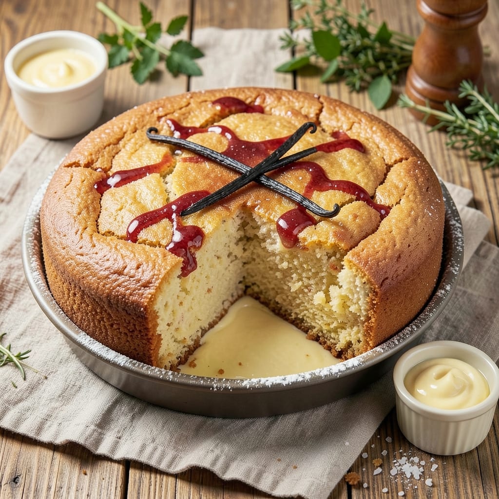 3-Ingredient No-Egg Cake Recipe: Single-Pan Wonder With Vanilla Extract Magic