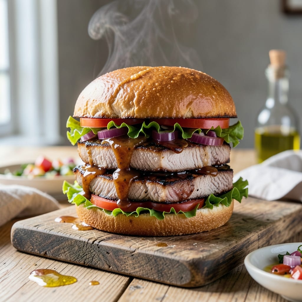 BBQ Pork Tenderloin Sandwich Recipe: Slow-Roasted Smoky Layups